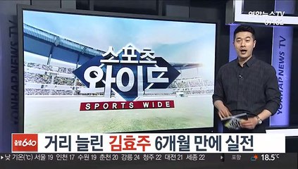 [KLPGA] 거리 늘린 김효주, 6개월 만에 마침내 실전