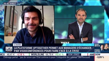 Start up & co: UpTogether permet aux managers d'échanger par visioconférences pour faire face à la crise - 11/05