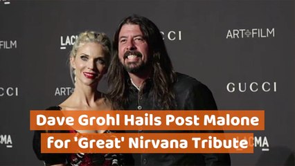 Dave Grohl Is Proud Of Post Malone