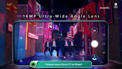Huawei lança Nova 5T no Brasil