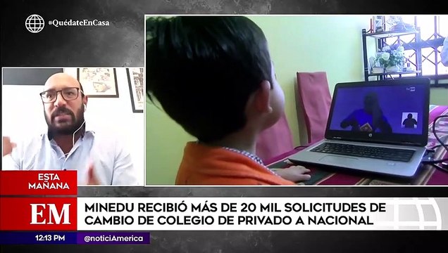 Edición Mediodía: Minedu recibió más de 20 mil solicitudes de cambio de colegio