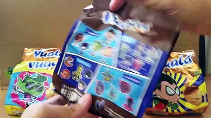 Abriendo 6 Bolsas De Vuala Sorpresa Con Juguete Teen Titans Go! (Año 2020)