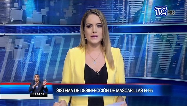 Investigadores ecuatorianos desarrollaron sistema para desinfectar las mascarillas N95