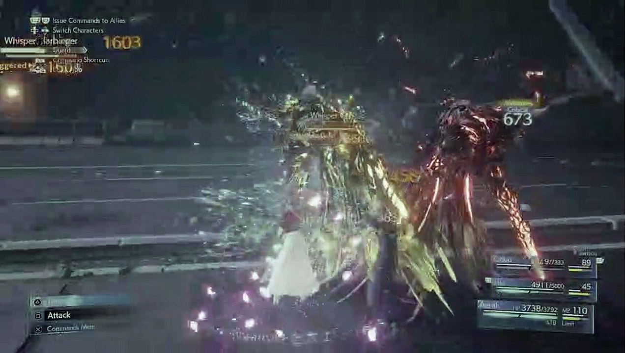 FINAL FANTASY 7 REMAKE [BLIND] NORMAL MODE PART 81 FINAL BOSS SEPHIROTH!!