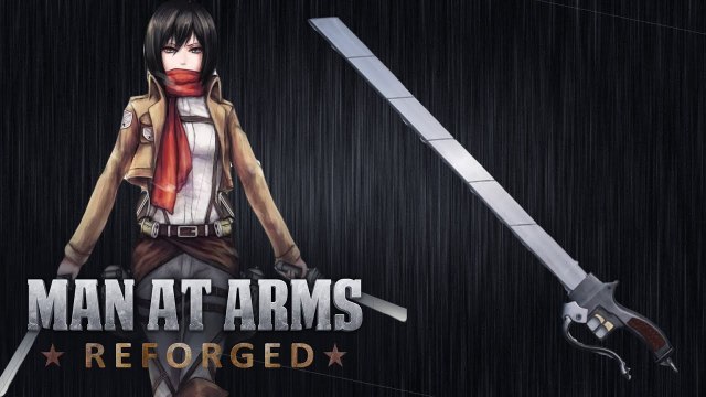 3D Maneuver Gear Sword - Attack on Titan - MAN AT ARMS- REFORGED