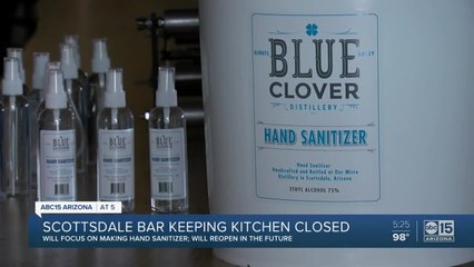 Scottsdale distillery continues making hand sanitizer