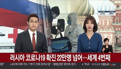 Descargar video: 러시아 코로나19 확진자 22만명 넘어…세계 4번째