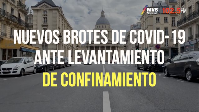 Nuevos brotes de COVID-19 ante levantamiento de confinamiento