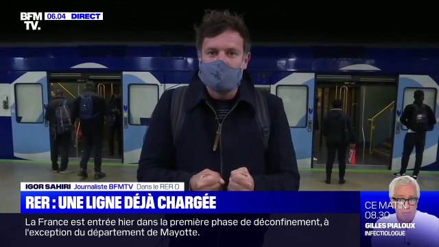 Des retards sur le RER D entraînent des surcharges dans les trains