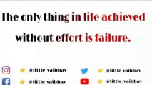 Top 10 most Inspirational Quotes that you must know to do better in life without any mistake | Little Vaibhav