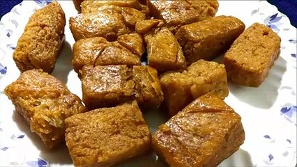 Bengali sweet goja recipe // how to make bengali goja at home // বাঙালীর প্রিয় গজা