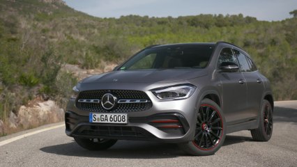 The new Mercedes-Benz GLA 200 Edition 1 Design in Grey magno