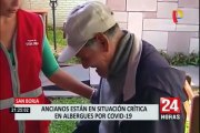 San Borja: adultos mayores se encuentran en situación crítica en albergues