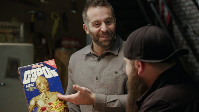History|245832|1734560323667|Eating History|STAR WARS C-3PO CEREAL BRINGS UP OLD MEMORIES FOR JOSH AND OLD SMOKEY|S1|E6