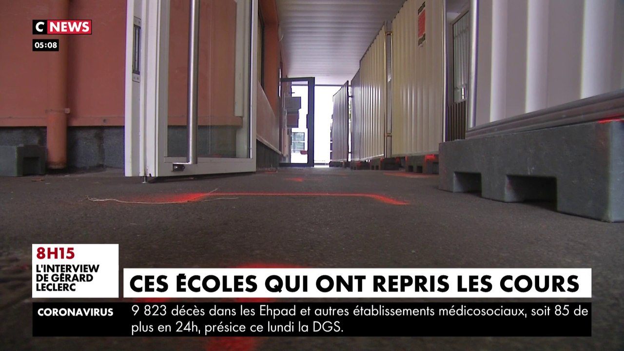 Tant bien que mal les écoles s'adaptent aux règles sanitaires pour leur réouverture