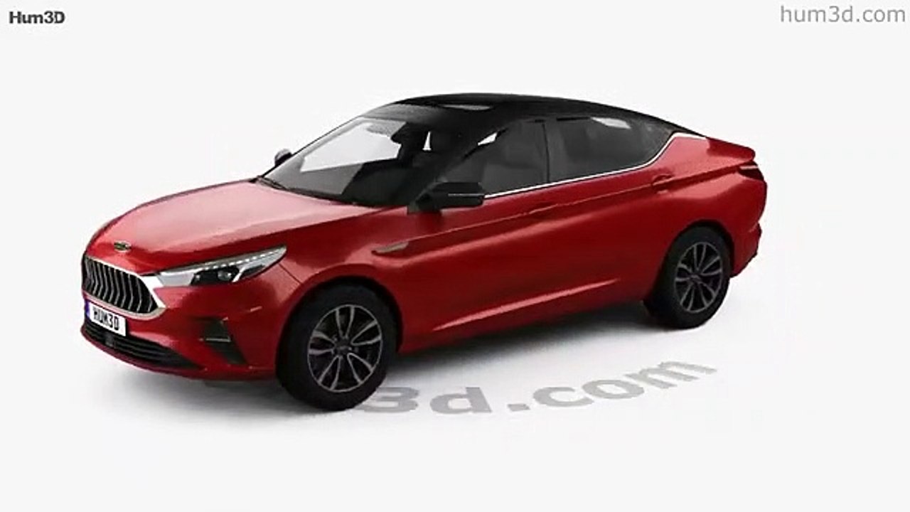 JAC A5 2019 3D model 360p
