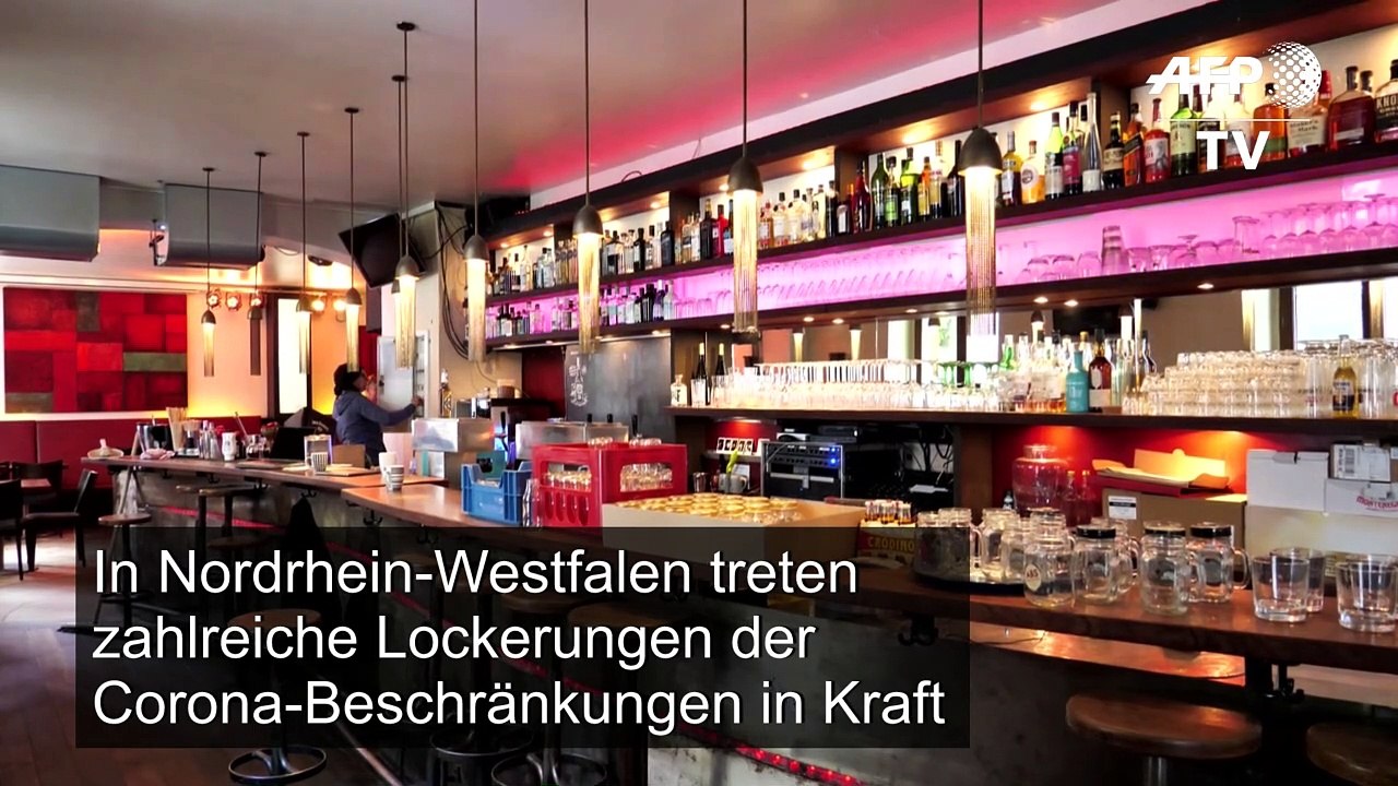 Restaurants in Nordrhein-Westfalen dürfen wieder öffnen