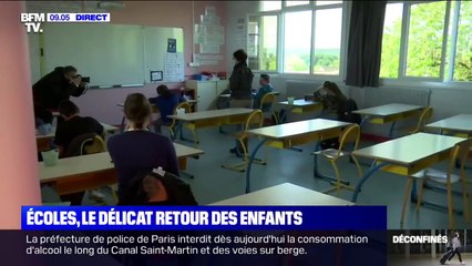 Download Video: Déconfinement: comment se passe la rentrée dans cette école dans l'Essonne ?