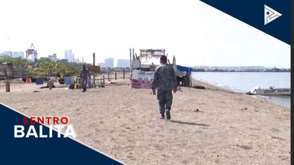 Baseco beach sa Maynila, mahigpit na binabantayan