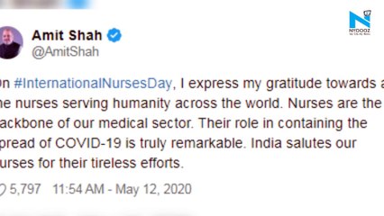 "Salute to all those nurses", Rahul Gandhi, Virat Kohli extend gratitude on #NurseDay