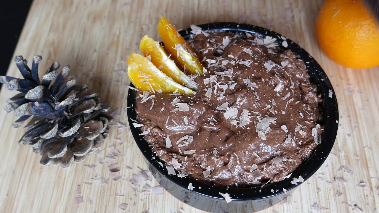 4-Ingredients Light Chocolate Mousse  (Recipe)