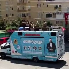 MHP'li belediye Sovyet marşı çalınca şehir karıştı