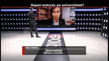 Report TV -Kur nis viti i ri shkollor? Përgjigjet Shahini