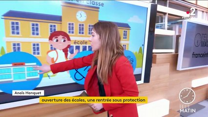 Déconfinement : les écoliers français font leur rentrée