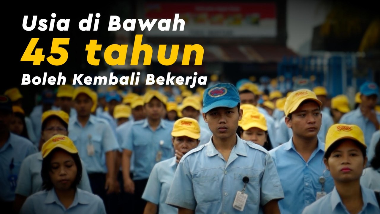 Orang Usia di Bawah 45 Tahun Boleh Kembali Bekerja, Yakin Tak Berisiko bagi Penyebaran COVID-19?