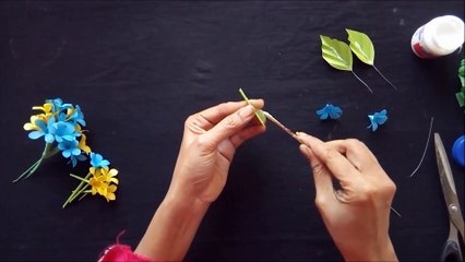 How to make beautiful paper flowers step by step and paper craft