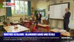 Rentrée scolaire: Jean-Michel Blanquer visite une école de Palaiseau, en Essonne