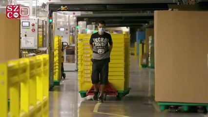 Amazon’dan virüse karşı UV ışınlı robot