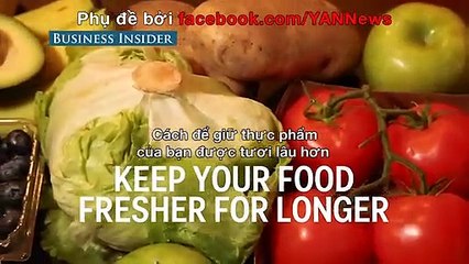 Cách giữ trái cây tươi lâu hơn