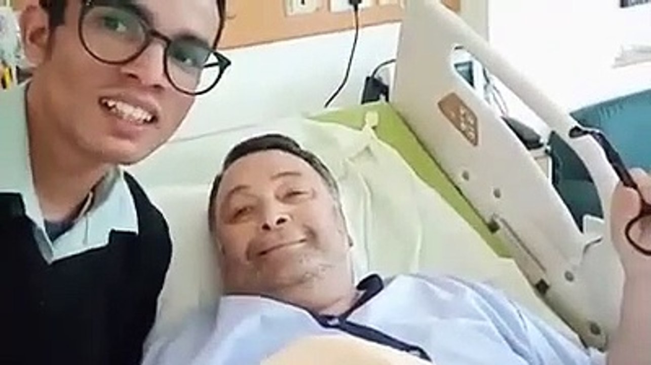 Last video of Rishi kapoor inside hospital - He died 30-04-2029