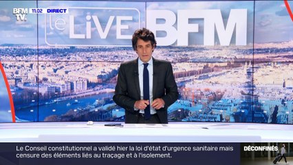 Rentrée scolaire: Blanquer dans une école - 12/05