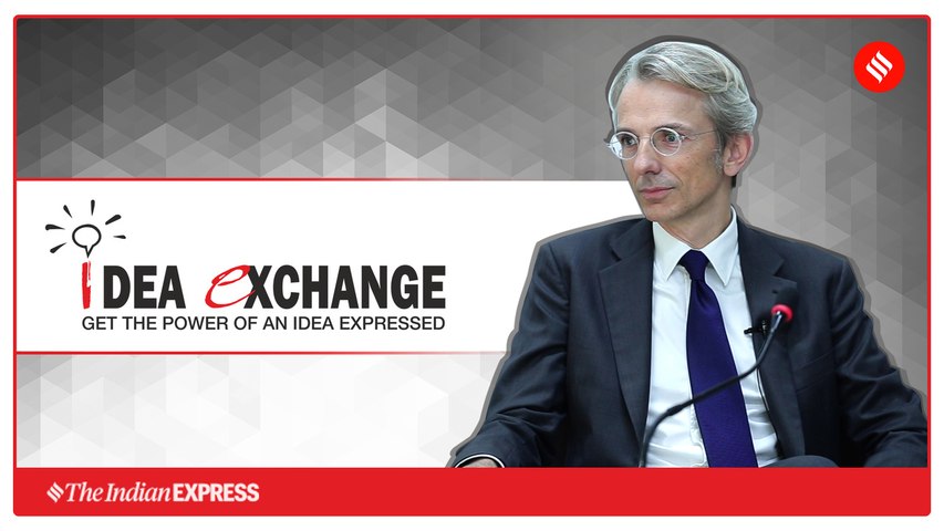 Idea Exchange with Ambassador of France to India Emmanuel Lenain