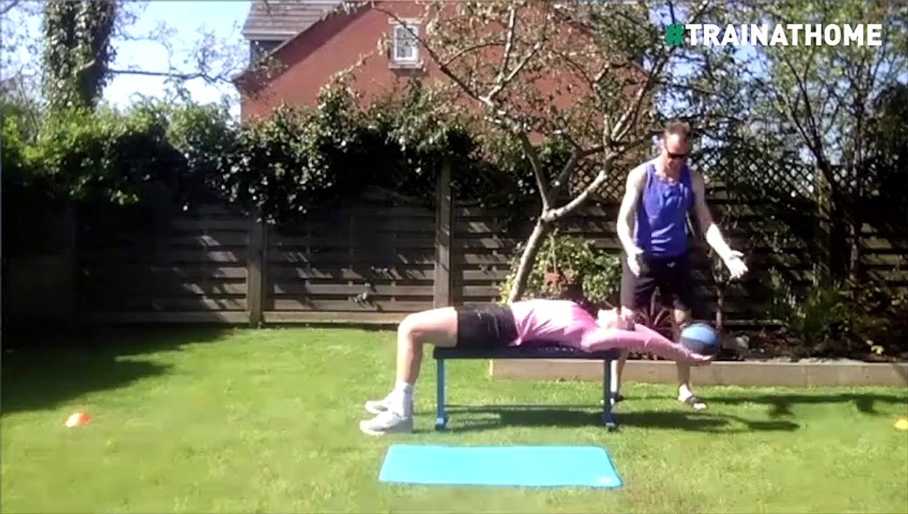 A washing line pole and a tin of beans – Holly Bradshaws new elite athlete training method