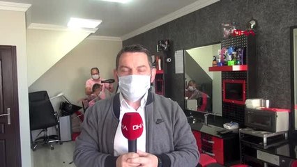 Rize'de berber müşterileri, kayıt altına alınıyor