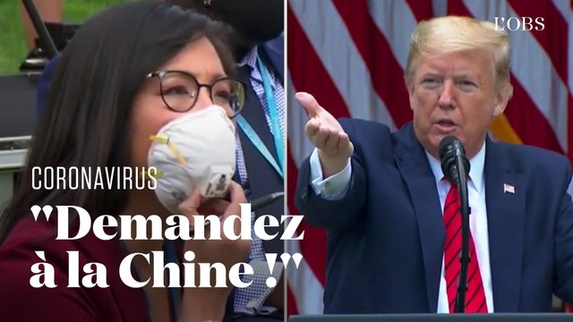 Trump s'énerve contre une journaliste américaine d'origine chinoise après des questions sur le Covid