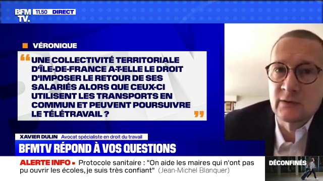 Une collectivité territoriale peut-elle m'imposer un retour au bureau ? BFMTV répond à vos questions