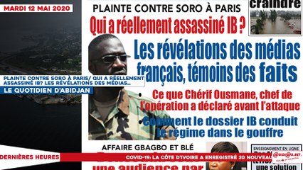 Le titrologue du mardi 12 mai 2020: ce que disent les journaux ce matin