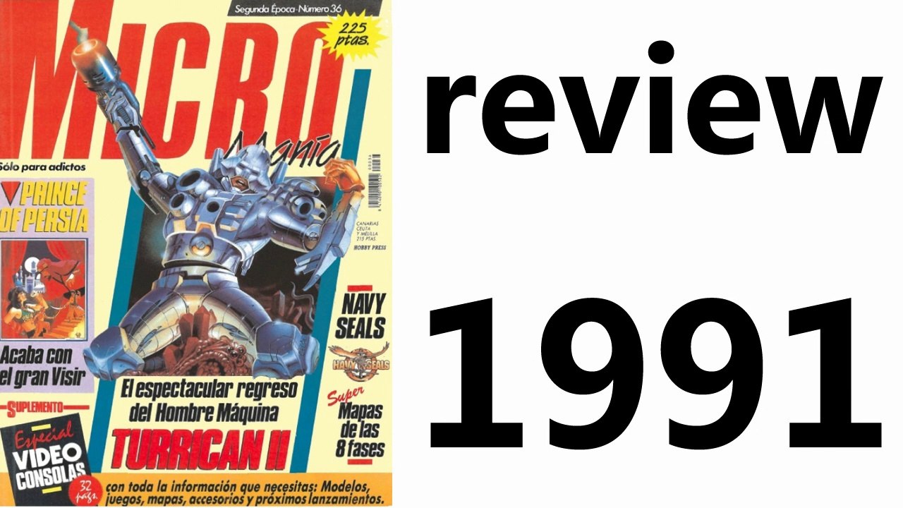 Revisión de la revista Micromania n.36