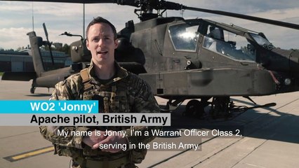 British Army Pilot - Apache AH1 - The British Army's Premier Attack Helicopter