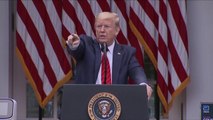 Trump ends press conference abruptly after heated exchange with reporters