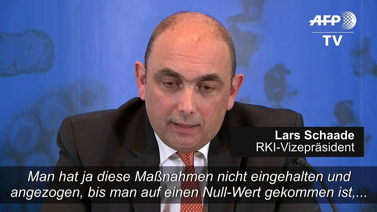 RKI bescheinigt Regierung besonnenes Handeln