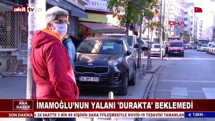 Hepsi yalan çıktı! İmamoğlu'nun yalanı Durakta beklemedi
