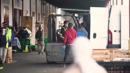 Balance de la gestión de Banco de Alimentos en Mercamadrid