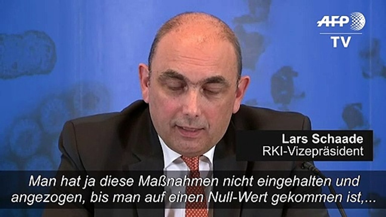RKI bescheinigt Regierung besonnenes Handeln