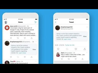 Twitter now labels misleading coronavirus information