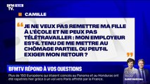 Je ne veux pas remettre ma fille à l'école et ne peux pas télétravailler: mon employeur est-il tenu de me mettre au chômage partiel ou peut-il exiger mon retour ?